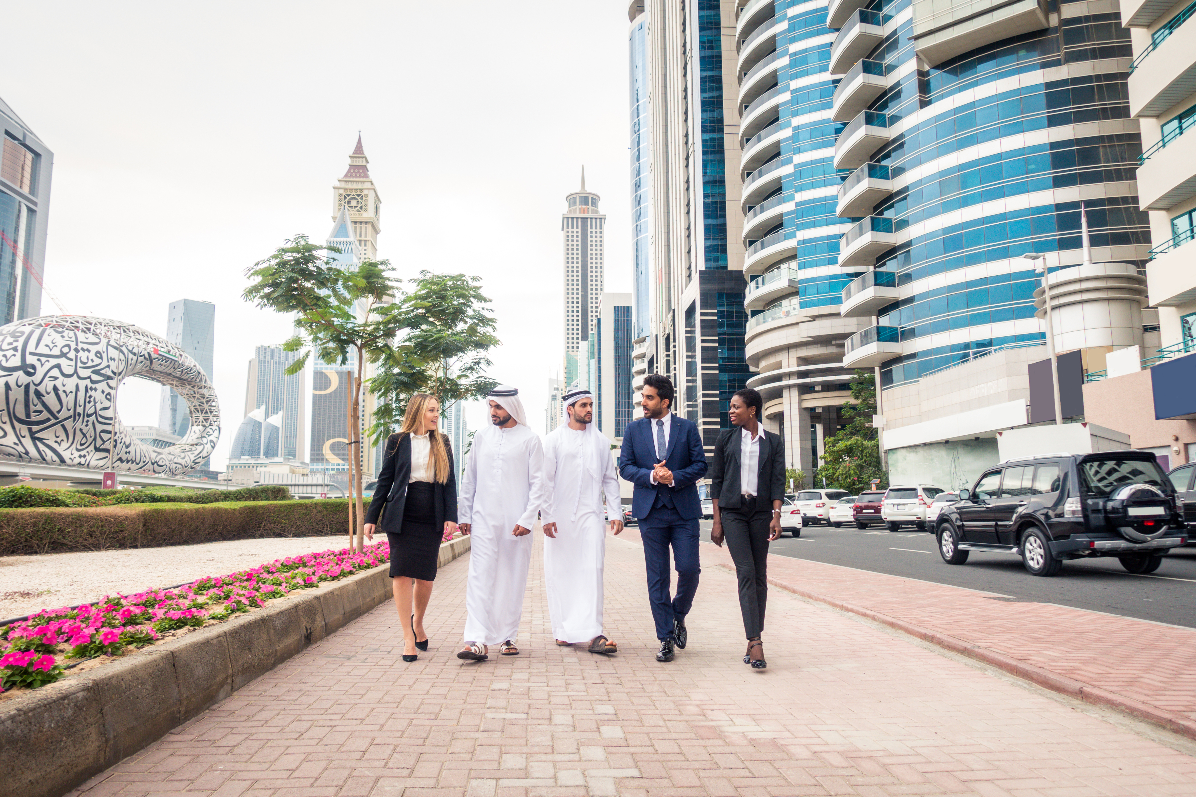 Business team in Dubai